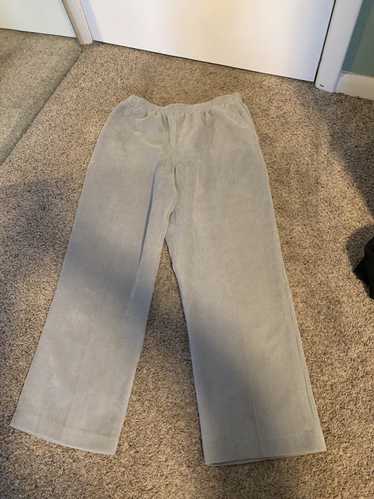 Alfred Dunhill Grey pant in velvet