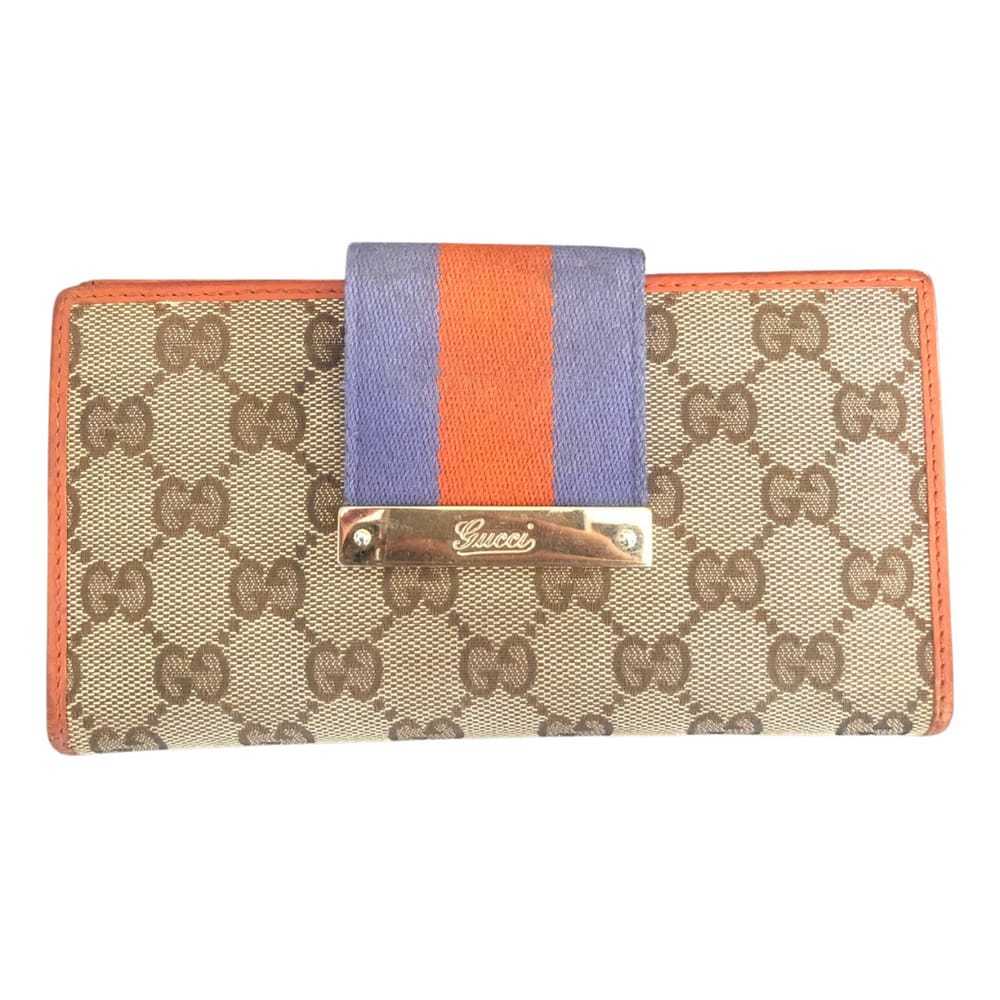 Gucci Continental cloth wallet - image 1