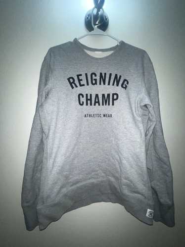 Reigning Champ Grey reigning champ sweatshirt med… - image 1