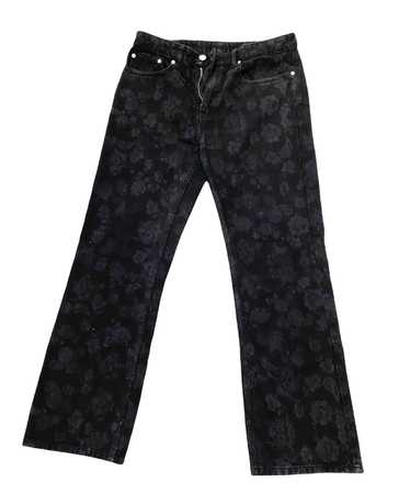 Japanese Brand Laser imprinted bandana print jeans - image 1