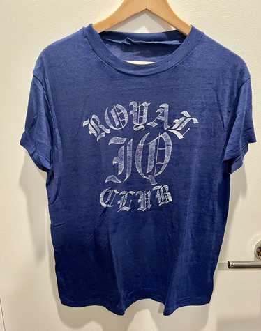 Vintage VINTAGE Navy Blue Tee “Royal Club”