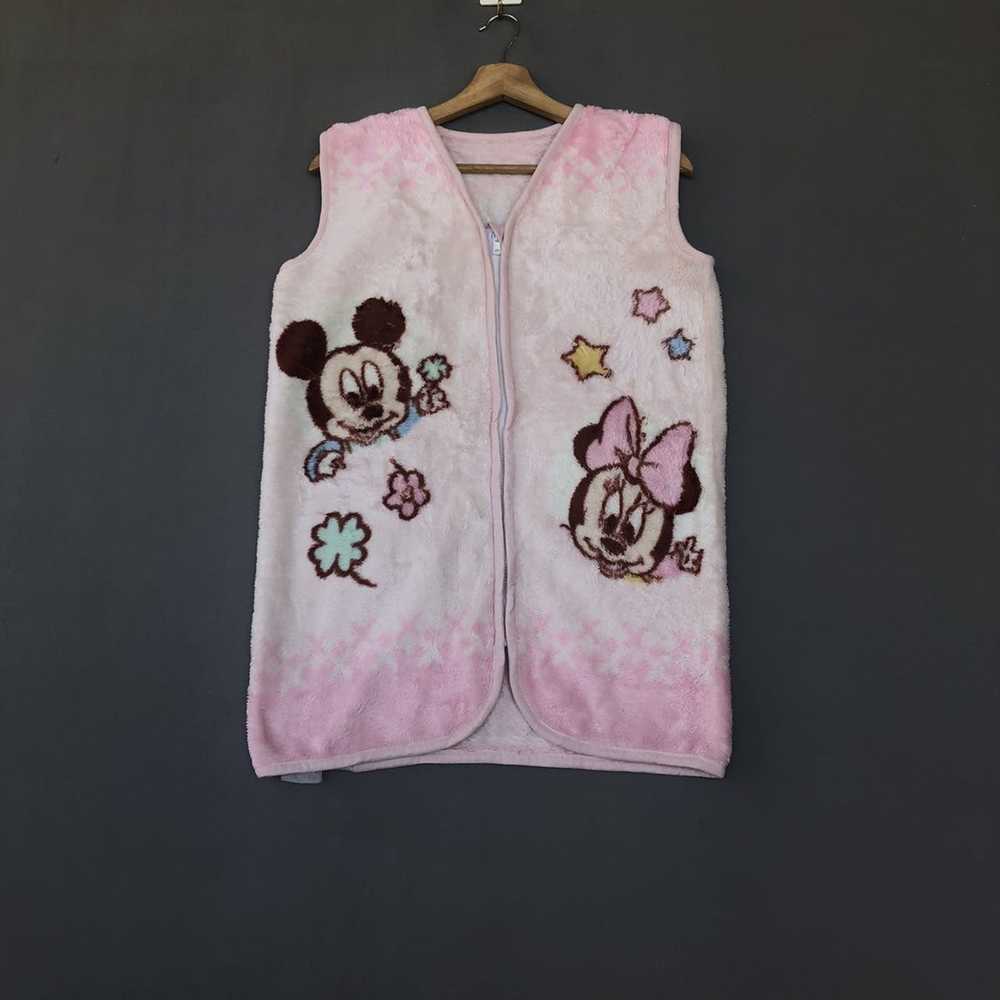 Disney × Mickey Mouse Mickey Mouse Fleece Sweater… - image 1