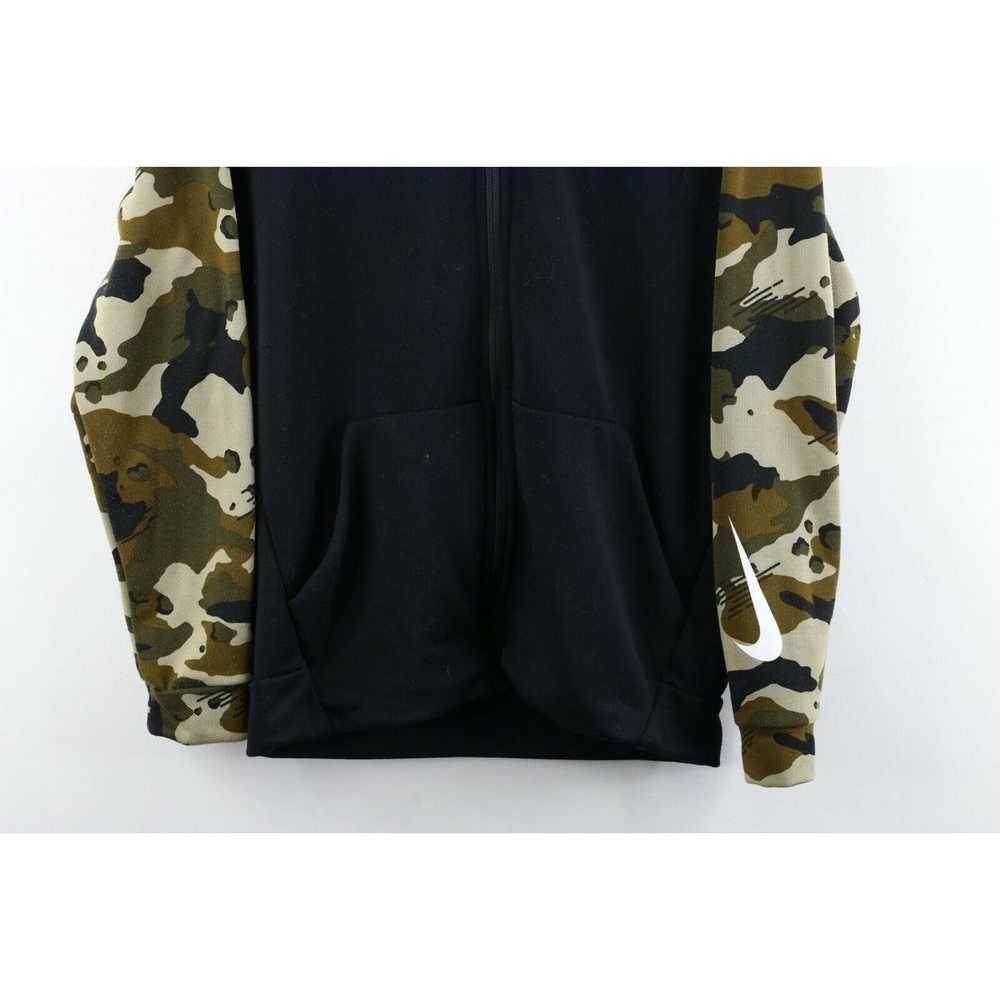 Nike Nike Dri-Fit Swoosh Camouflage Full Zip Hood… - image 3