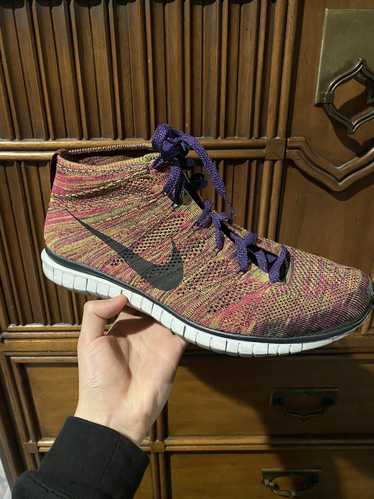 Nike Free Flyknit Chukka Grand Purple 2015 size 13