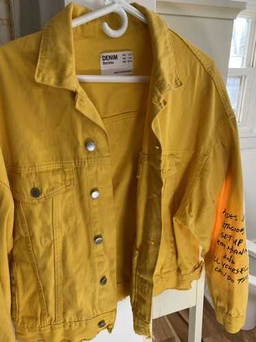 Bershka Yellow Denim Jacket (inspirational)
