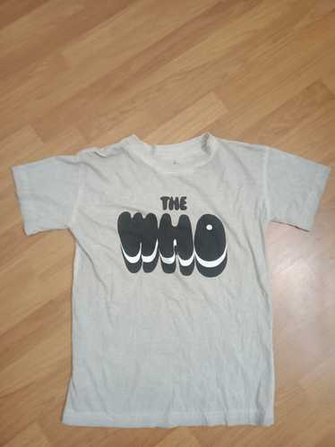 Band Tees × Rock Band × Rock Tees THe Who Spellout