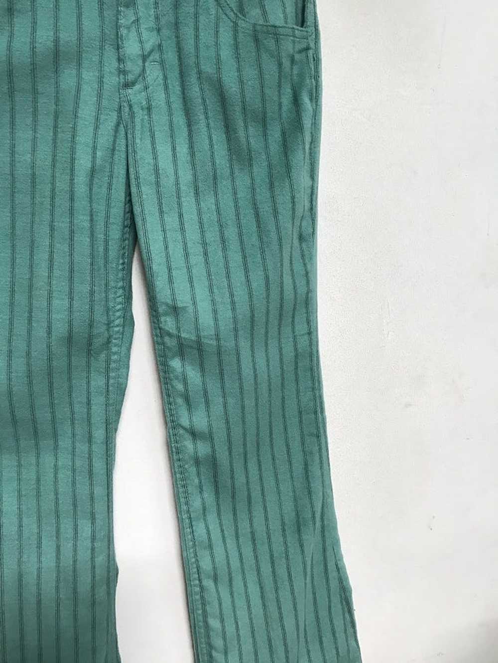 Lee × Vintage 1970s LEE Usa Suede Cotton Striped … - image 6