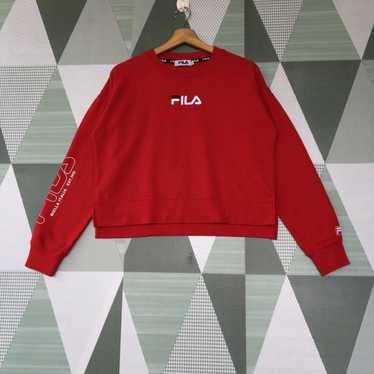 Fila × Japanese Brand × Vintage Fila Sweatshirt P… - image 1