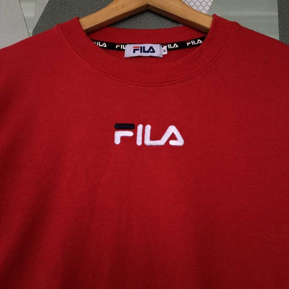 Fila × Japanese Brand × Vintage Fila Sweatshirt P… - image 4