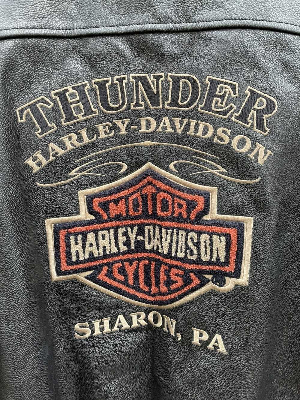 Harley Davidson Harley Davidson Men Distressed Le… - image 5