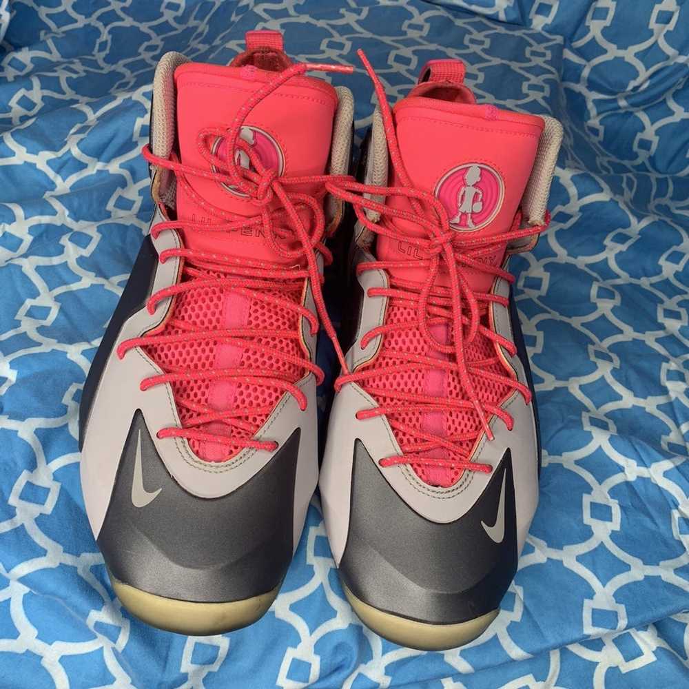 Nike Nike Lil Penny Posite Hyper Pink cool Grey R… - image 2