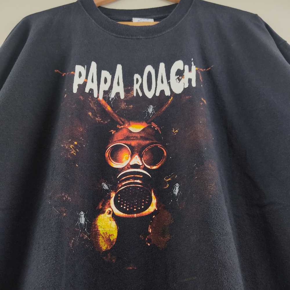 Band Tees × Rock Tees × Vintage 2000 Papa Roach I… - image 4
