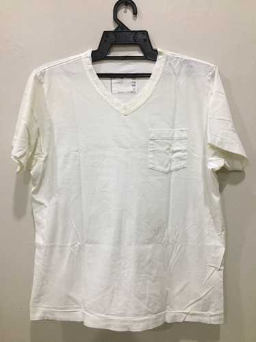 Sacai Sacai Plain White Pocket Tees