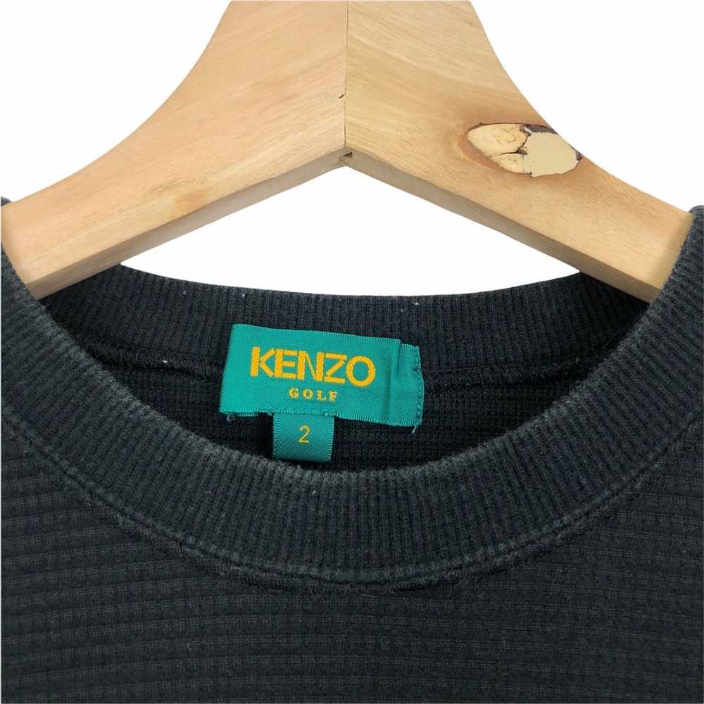 Kenzo Vintage Kenzo Golf Spell Out Embroidery Cre… - image 4