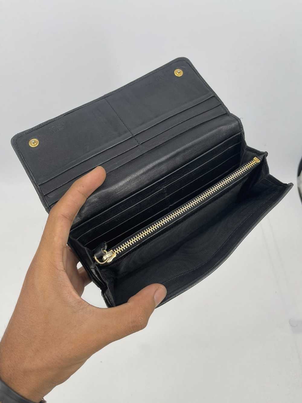 Luxury × Prada Prada Black Gaufre Nappa Leather - image 8