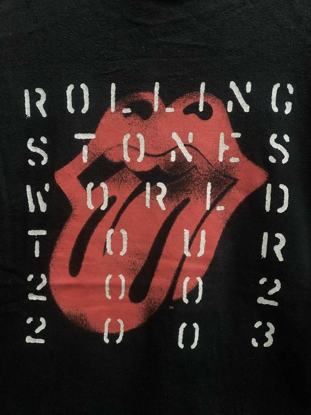 The Rolling Stones × Tour Tee × Vintage Last💧Vin… - image 2