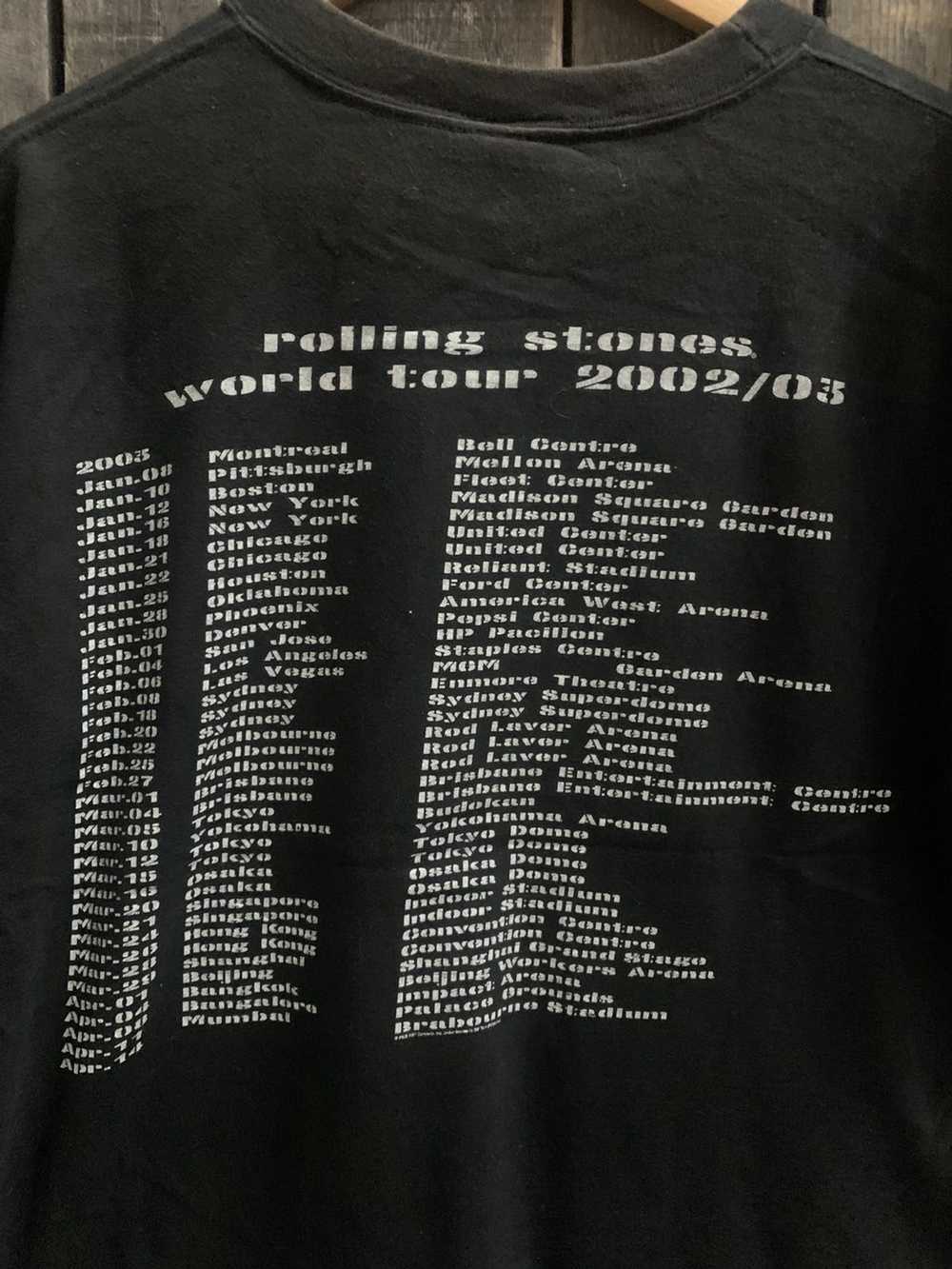 The Rolling Stones × Tour Tee × Vintage Last💧Vin… - image 7