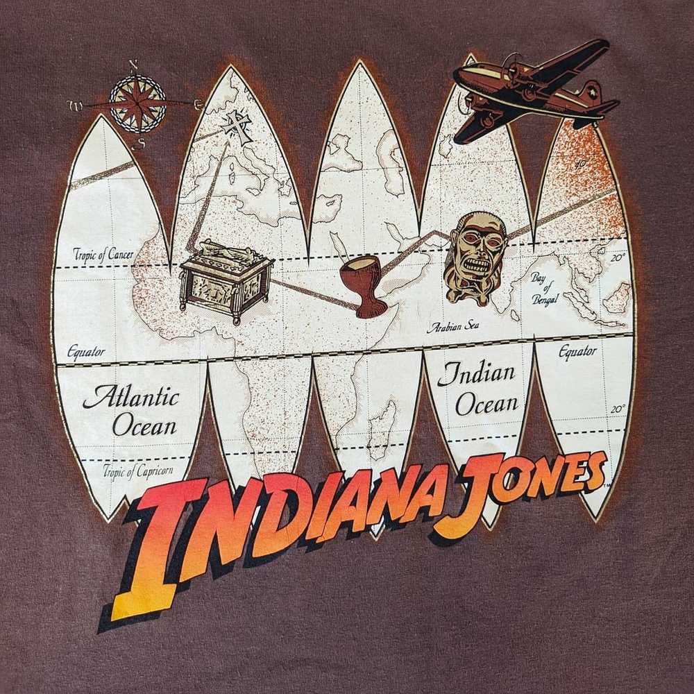 Disney × Movie × Vintage 90's Indiana Jones Disne… - image 2