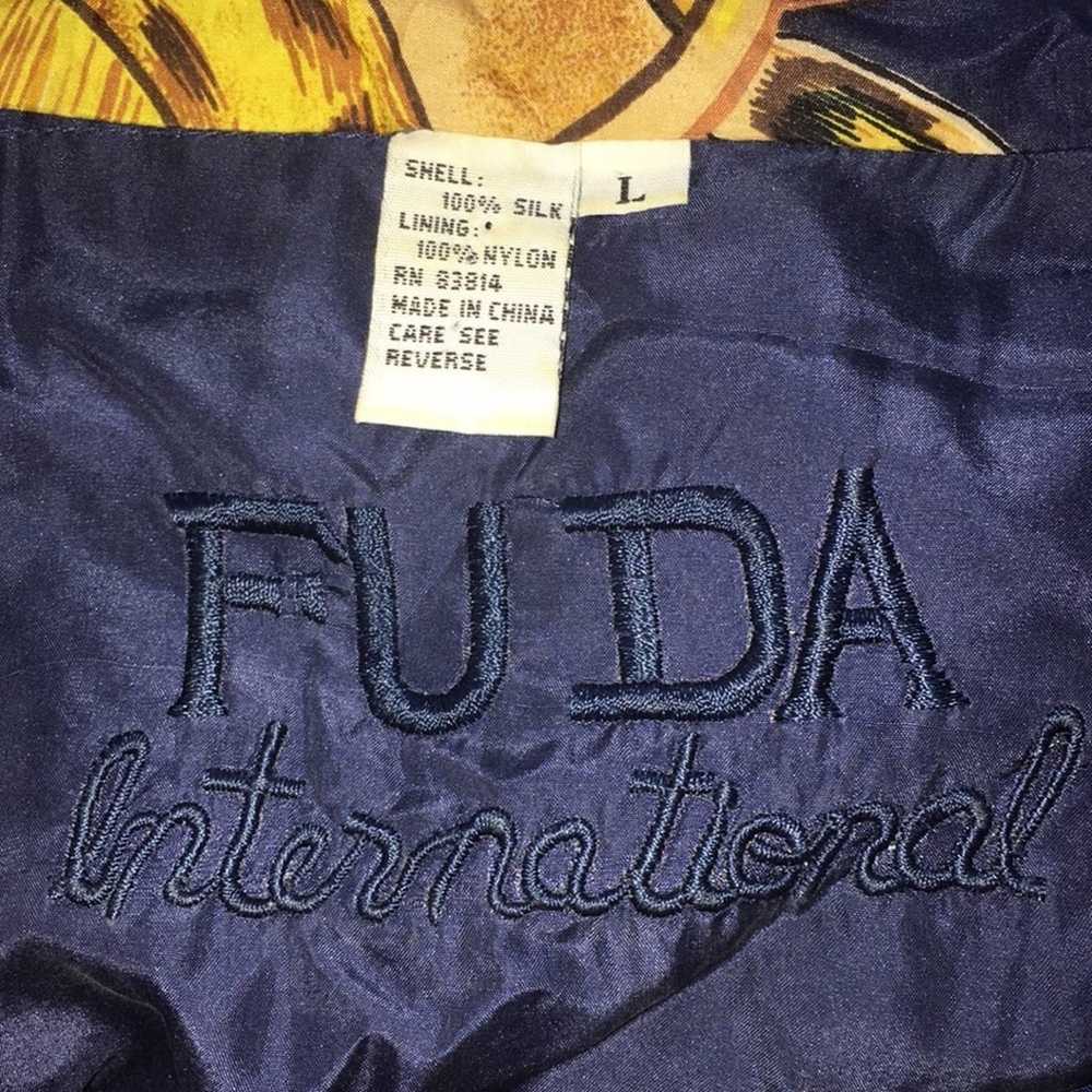 Other VINTAGE FUDA INTERNATIONAL 100% silk jacket… - image 4