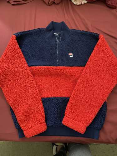 Fila × Streetwear × Vintage VINTAGE RED/NAVY BLUE 