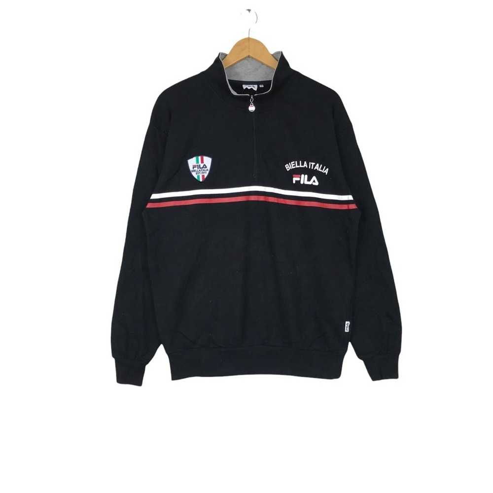 Fila Vintage Fila Sweatshirt Big Logo Pullover Ju… - image 1