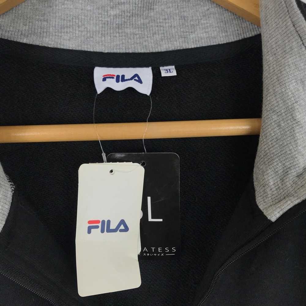 Fila Vintage Fila Sweatshirt Big Logo Pullover Ju… - image 8