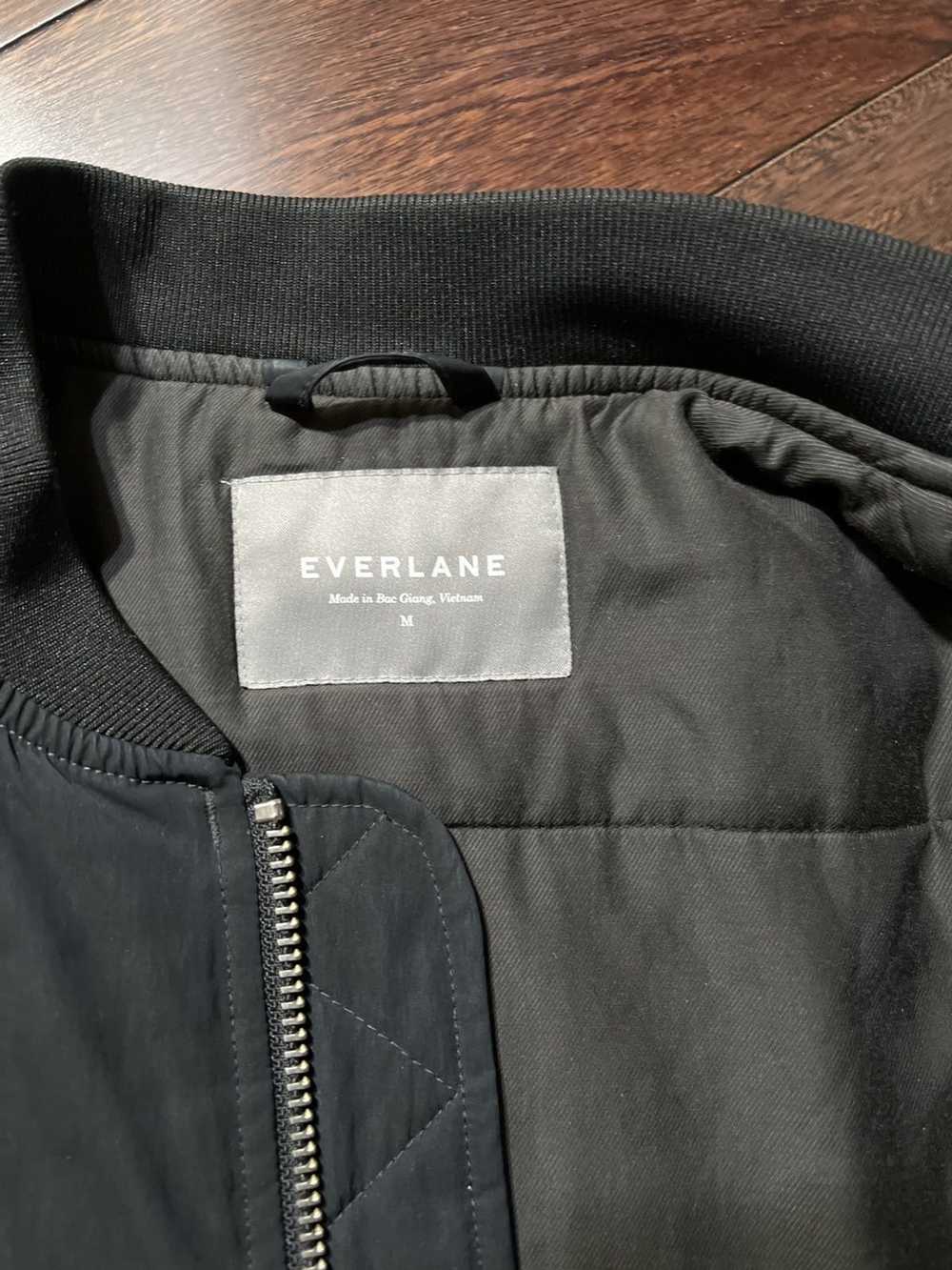 Everlane Everlane Black Filled Bomber - image 2