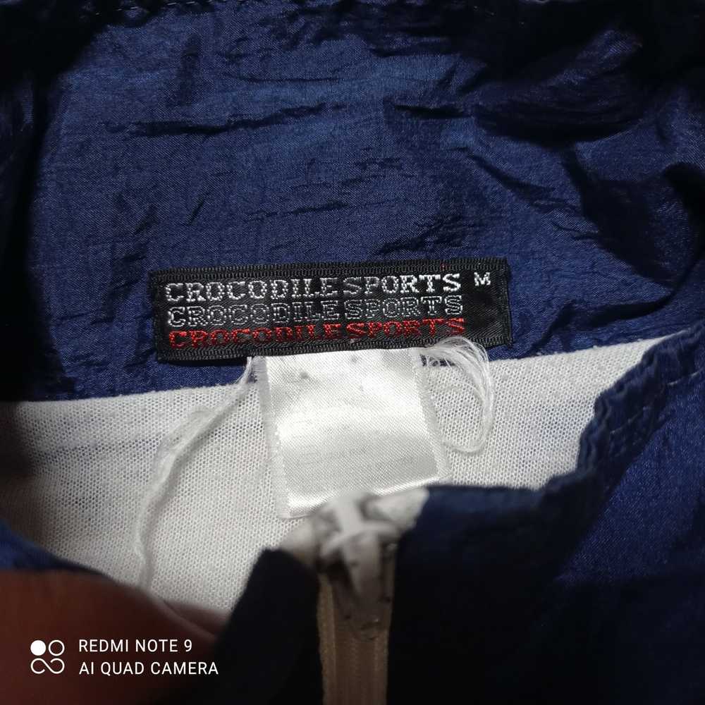 Lacoste × Rare × Vintage Crocodile windbreaker ja… - image 9