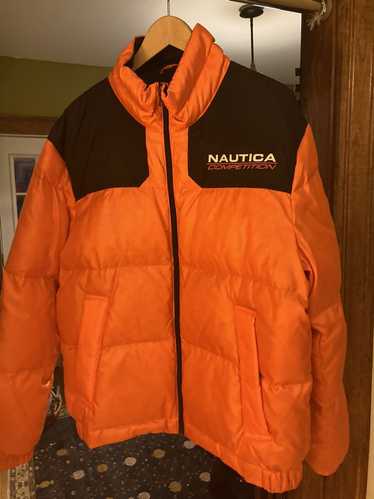 Nautica Nautica Competition Orange Puffer Jacket