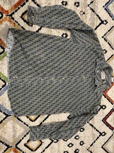 Vintage NORTHWEST TERRITORY Thermal Shirt Waffle Knit Long Sleeve