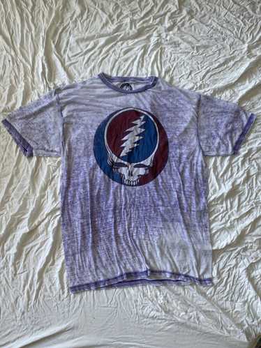 Grateful Dead “ 1996 Skeleton Baseball GD Player “ Original Vintage Rock  Tie Dye T-Shirt by Anvil Made in USA