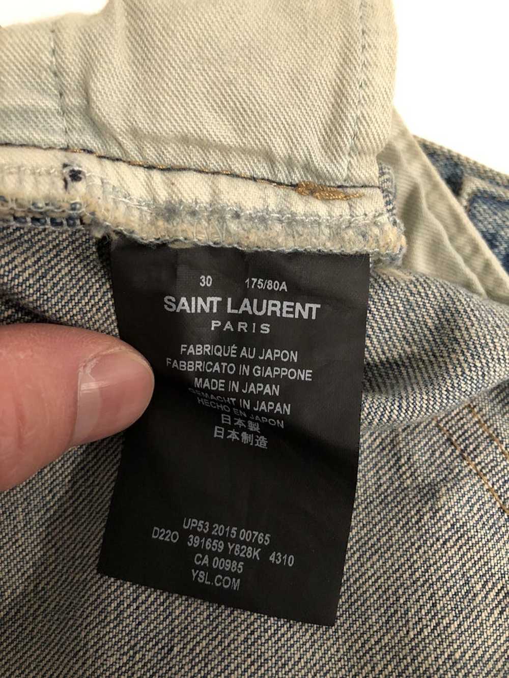 Saint Laurent Paris Saint Laurent DO2 sz 30 jeans - image 10