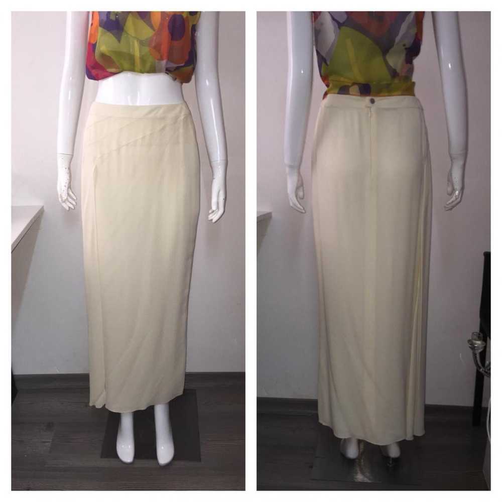 Chanel Silk maxi skirt - image 2