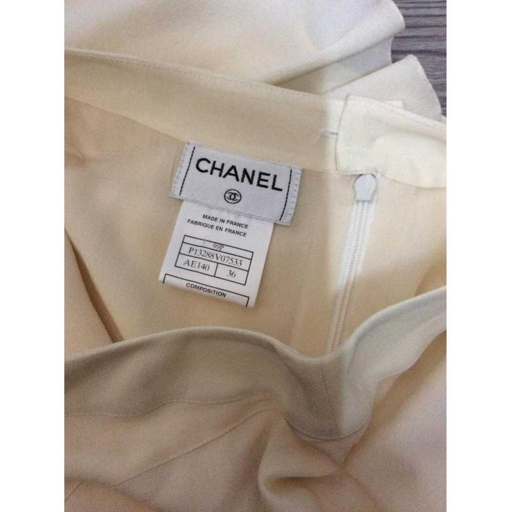 Chanel Silk maxi skirt - image 4