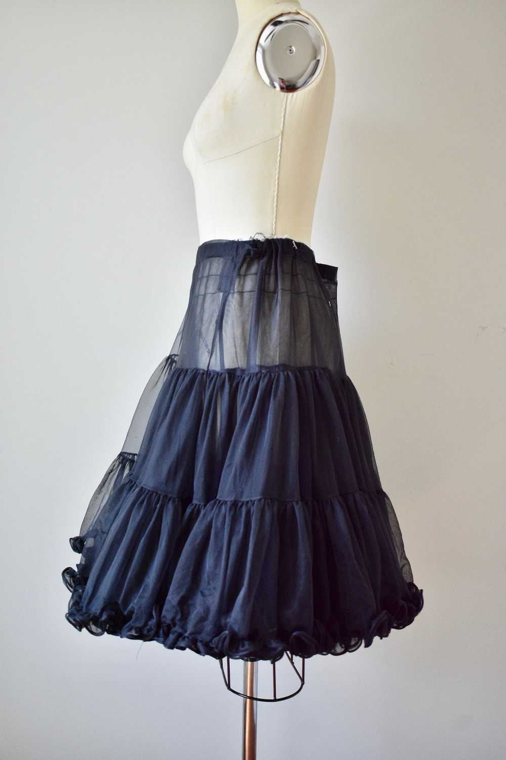 1950s Black Underskirt - image 2