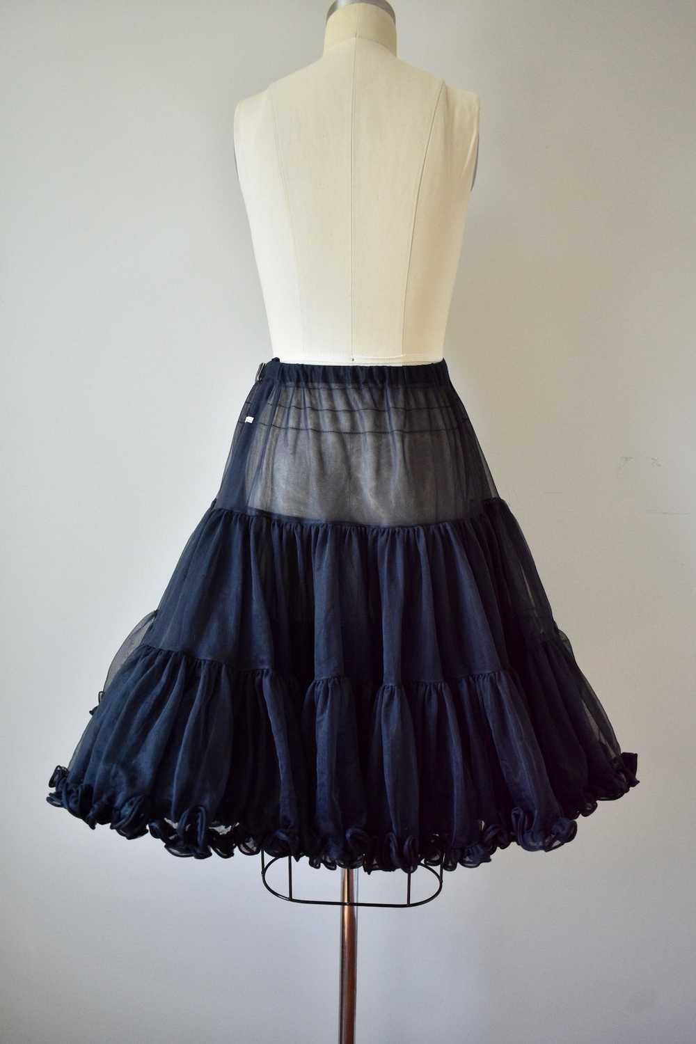1950s Black Underskirt - image 3