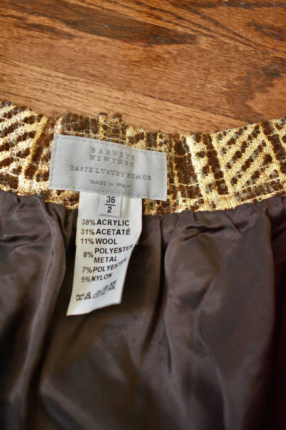 Barneys New York Wrap Skirt Made In Italy - image 8
