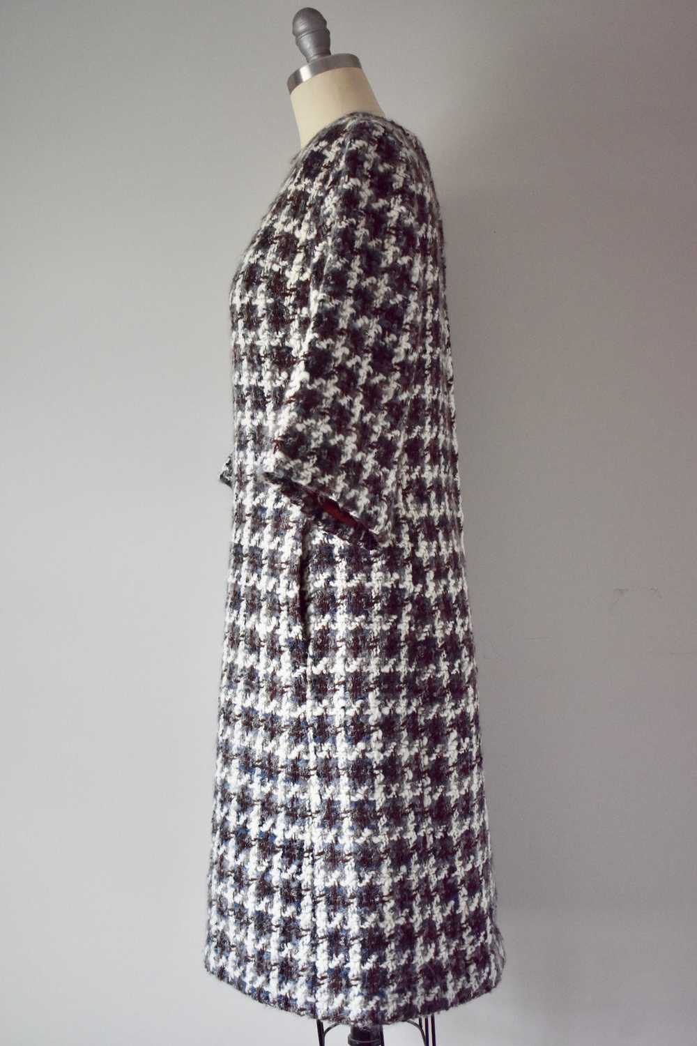 Vintage 1960s Wool Shift Dress - image 2