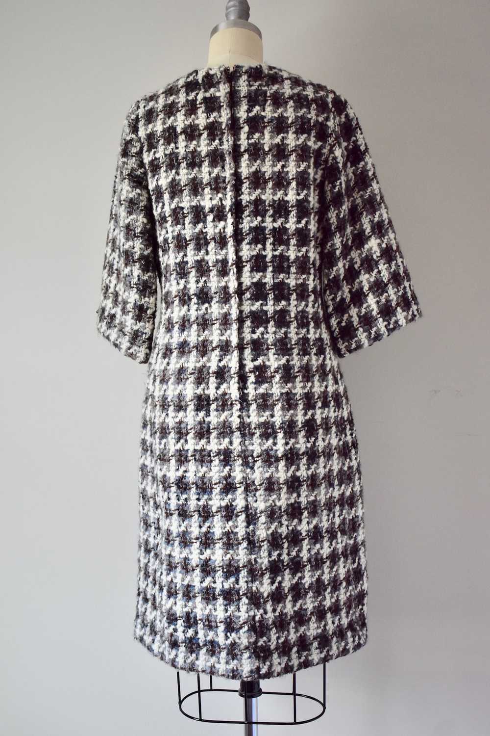 Vintage 1960s Wool Shift Dress - image 3