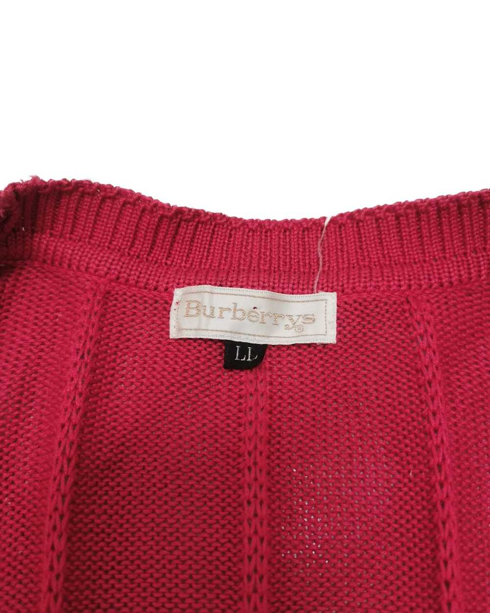 Aran Isles Knitwear × Burberry × Coloured Cable K… - image 3