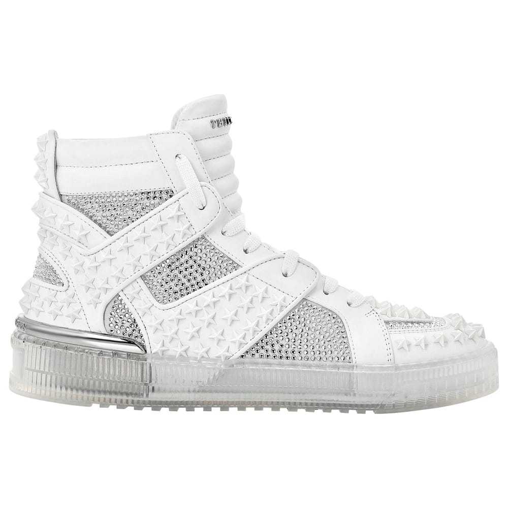 Philipp Plein Leather high trainers - image 1