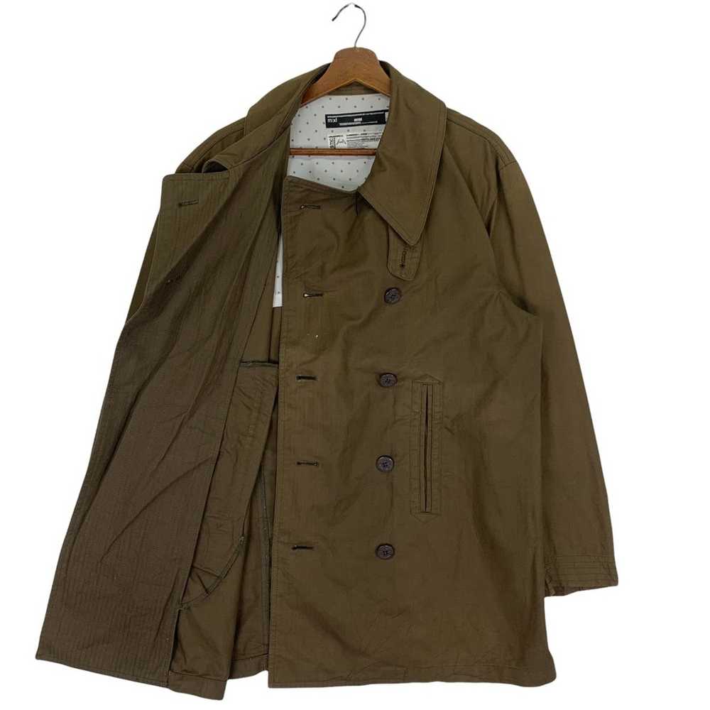 NUMBER (N)INE CUTAWAY TRENCH COAT 美品 超希少 NUMBER (N)INE CUTAWAY TRENCH COAT 美品 超希少