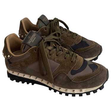 Valentino Garavani Rockstud cloth trainers - image 1