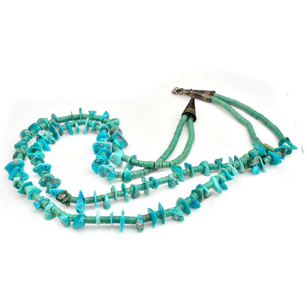 Multi Strand Turquoise Necklace - image 1