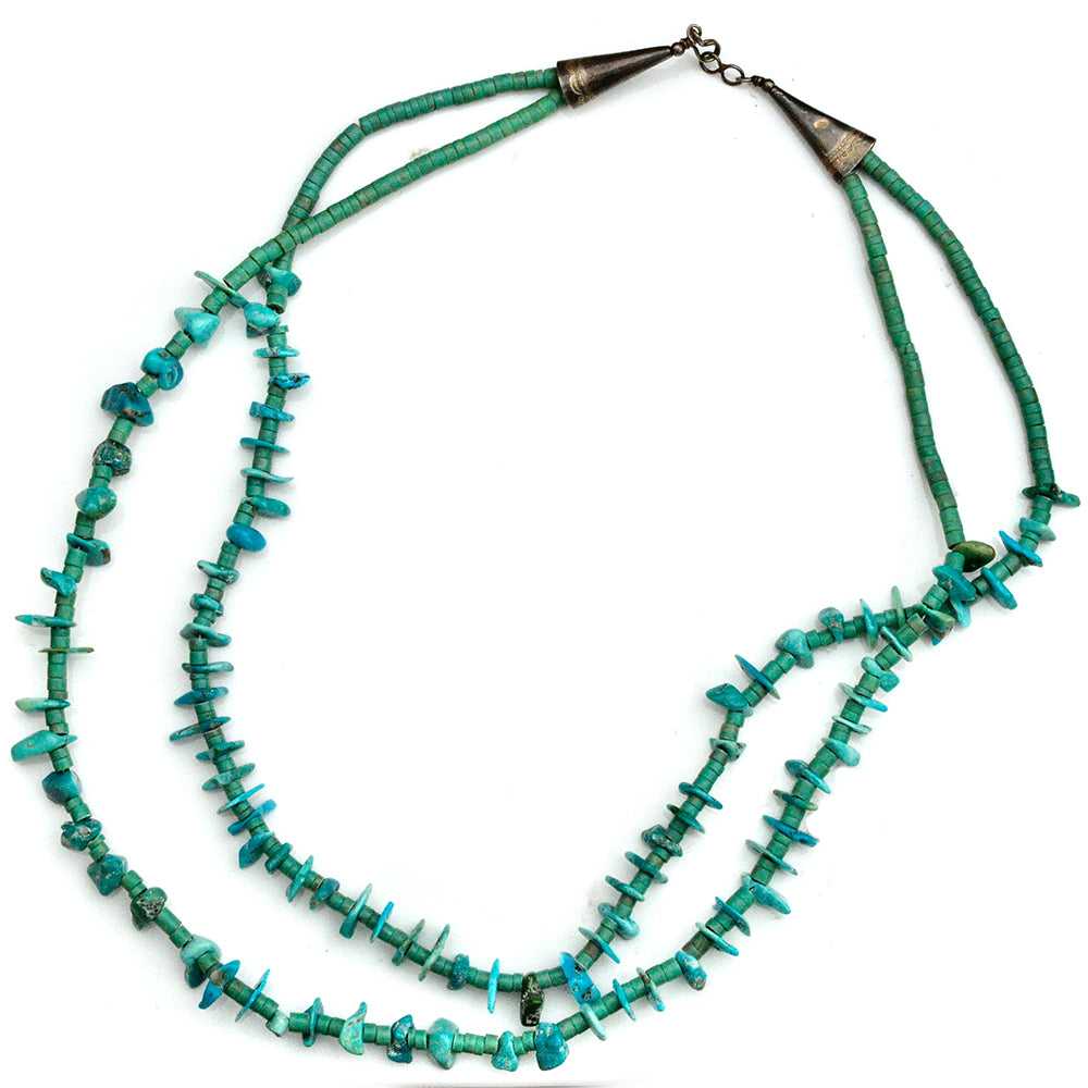 Multi Strand Turquoise Necklace - image 2