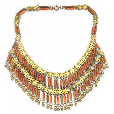 Egyptian Coral Necklace - image 1