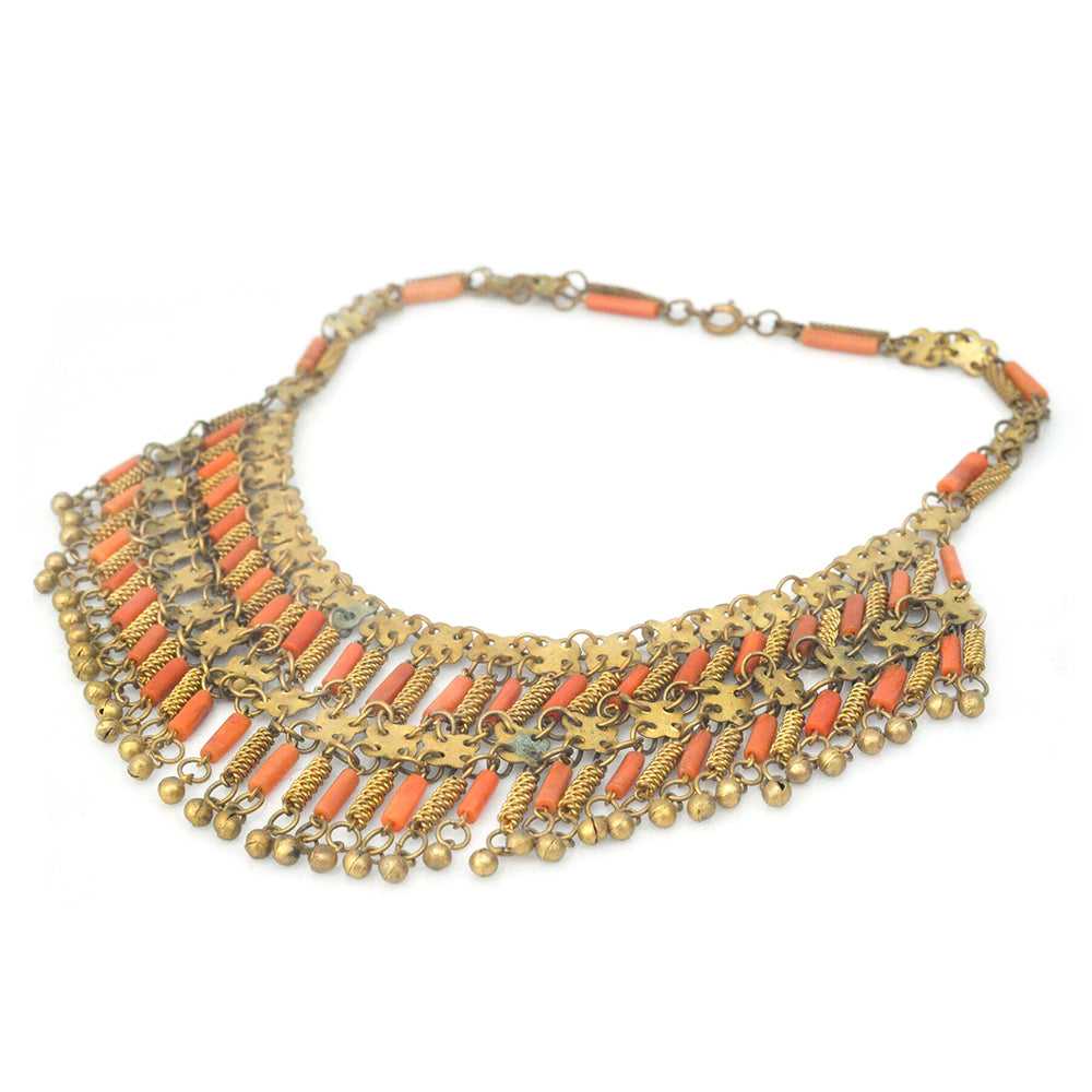 Egyptian Coral Necklace - image 3