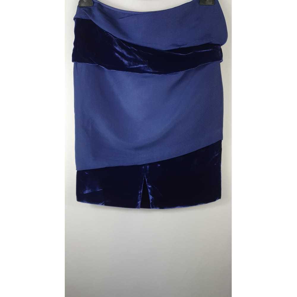 Versace Silk mid-length skirt - image 2