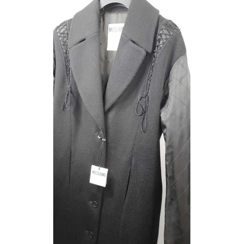 コート Moschino Wool Coat Wool coat Moschino Black size M International in Wool - 50359109