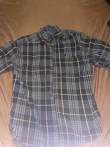 Timberland TIMBERLAND FLANNEL SHIRT Blue Plaid Lon